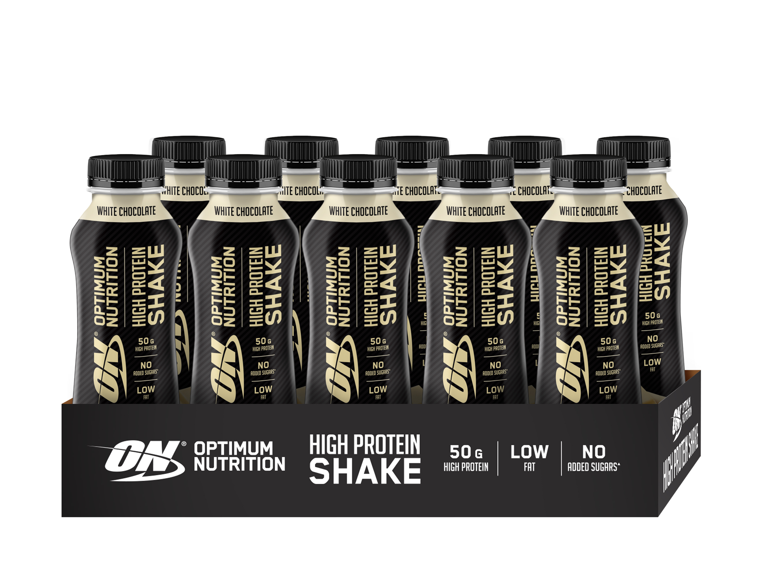 Optimum Nutrition High Protein Shake White Chocolate 10 x 500 ml