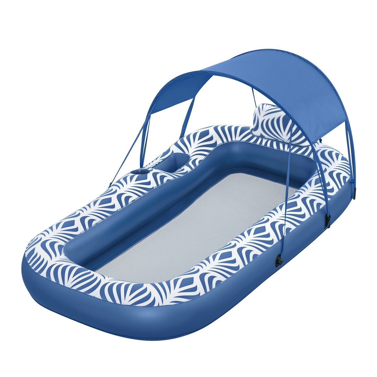 Flotteur Bébé Gonflable Avec Auvent Solaire - Anneau De Piscine Enfant