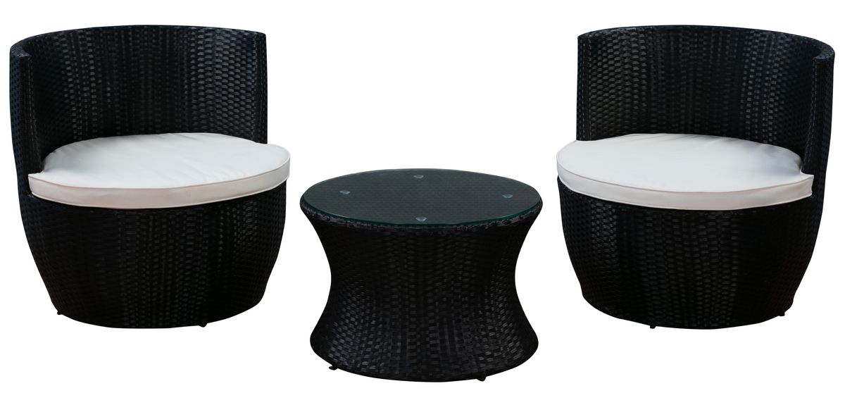 Replacement cushions rattan set MANHATTAN beige 2 pcs Online Shop